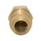 Thrifco Plumbing No. 42R 5/8 Inch x 1/2 Inch Brass Flare Reducer Union 6942017 - alternate 4